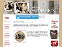 Tablet Screenshot of horsefix.com